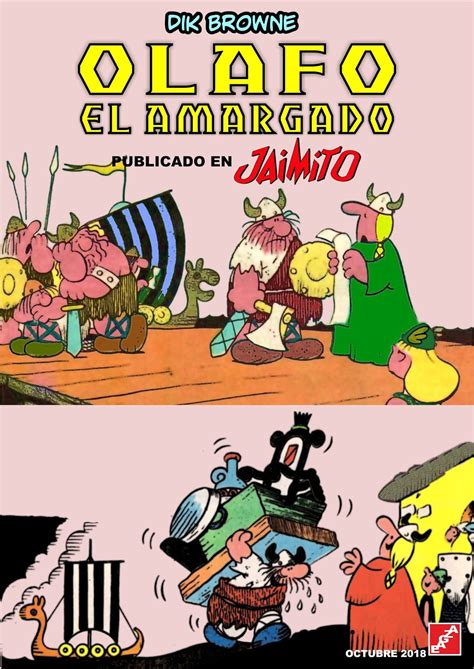 Aquellos inolvidables tebeos...: Olafo el Amargado en Jaimito - Dik ...