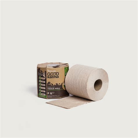 Origami Good Karma Toilet Roll Single, 320 Pulls