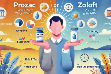 Prozac vs. Zoloft: Navigating Antidepressant Choices in the Age of ...