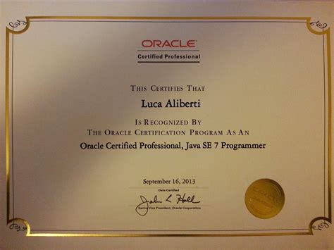 Image result for Oracle Java Certification Logo