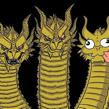 "Three-Headed Dragon Meme" Art Print for Sale by Media0102 | Redbubble