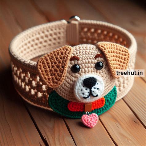 How to make a Crochet Dog Collar, Ideas, Tips and Free Crochet Patterns