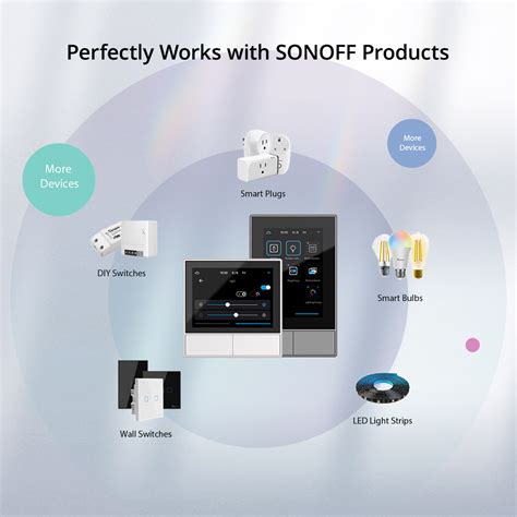 SONOFF NSPanel EU Smart Scene Wall Switch Intelligent Color LCD Touch
