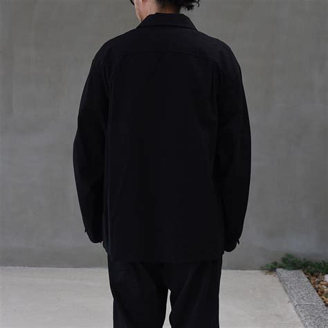 【20%OFF】(ys-24aw-33) YOKOSAKAMOTO(ヨーコサカモト) / BRUSHED WOOL WORK JACKET ...