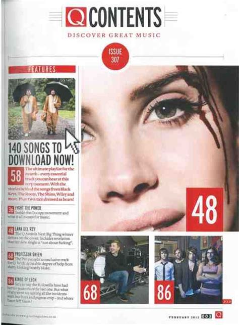 Image result for Contents Page Examples Magazine