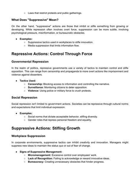 PPT - Repressive vs Suppressive: Unraveling the Subtle Differences ...