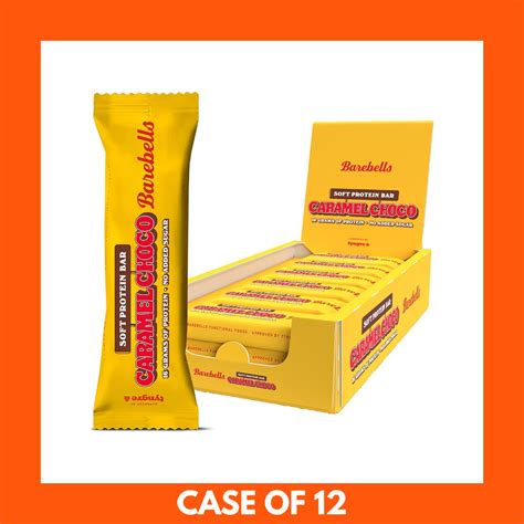 Barebells Caramel Choco Protein Bar – Pack of 12 (55g) - WHOLESALE ...