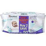 Buy Himalaya Gentle Baby Wipes (72 Sheets) Online at Low Prices in ...