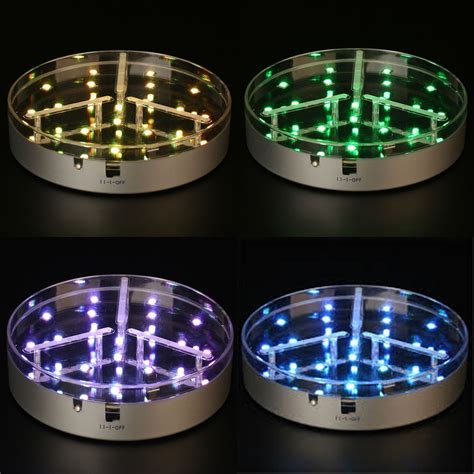 6 Inch LED Light Base – RGB – Theperfectco.com