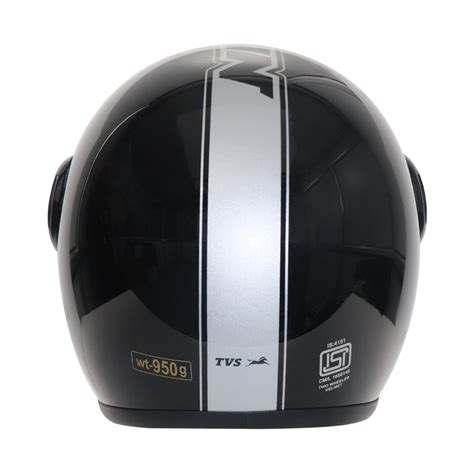 TVS Ronin Edition Half Face Helmet | Premium Open Face Helmet for Men ...