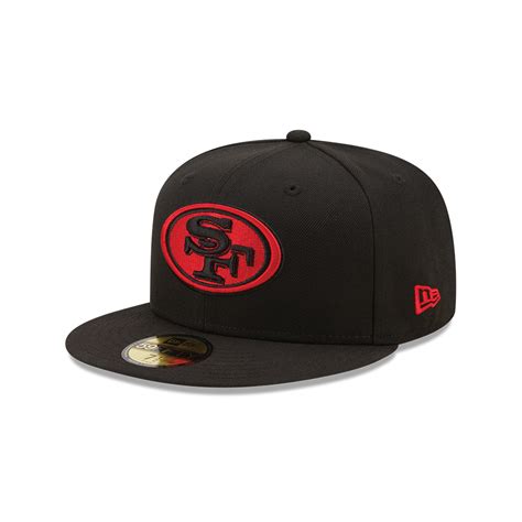 New Era 59Fifty San Francisco 49ers NFL League Basic Alternate Black ...