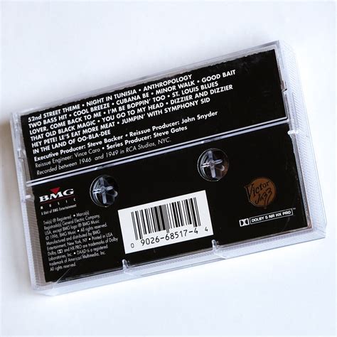 《高音質クローム テープ仕様/DAAD/ドルビーHX PRO/US版カセットテープ》Dizzy Gillespie Dizzier and ...