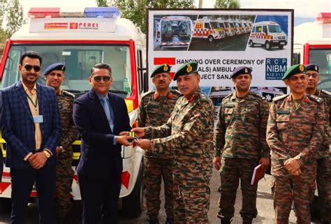 PNB Housing Partners with Rotary Club to Provide Ambulances to Indian Army