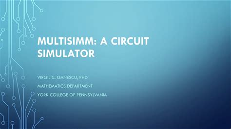 Image result for Multisim Circuit Simulator