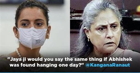 Reacting To Jaya Bachchan's Speech, Kangana Ranaut Posts Distasteful ...