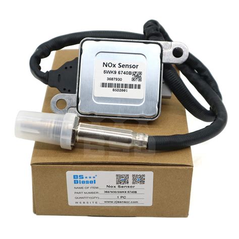3687930/4326870 Nitrogen Oxide Sensor NOx Sensor 5WK9 6740B 12V fit ...