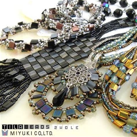 Free Tutorials Using Tila Beads 的图像结果