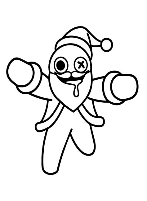 Rainbow Friends coloring pages - ColoringLib