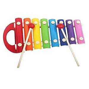 Buy SA Handicrafts Xylophone Guitar Wooden (5 Nodes) Kids First Musical ...