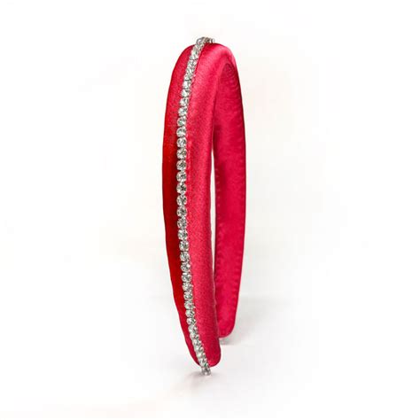 Season of Shine Hair Gift Set – Red Crystal Band & 3 Satin Scrunchies ...