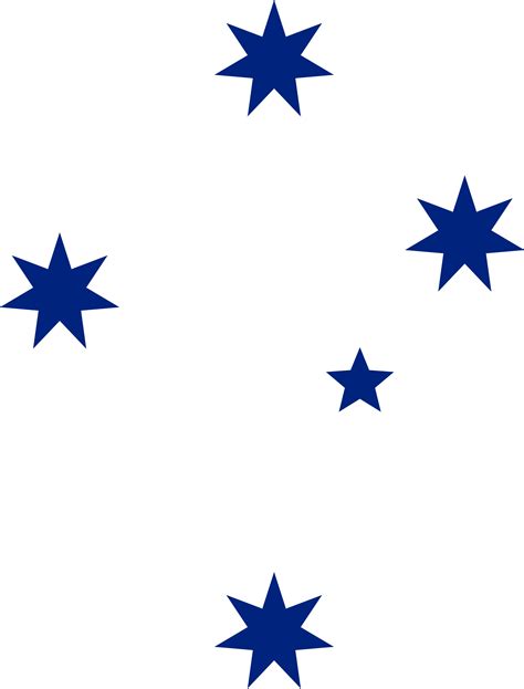 Australia Southern Cross Stars Clipart - Full Size Clipart (#5291165 ...