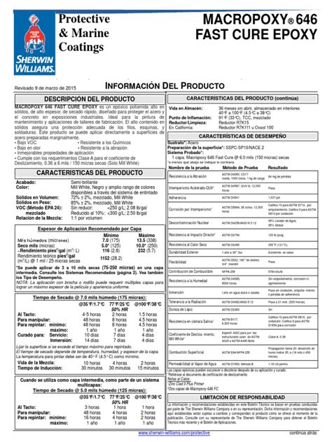 2.5 Macropoxy 646 Fast Cure | Pintar | Aluminio