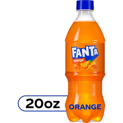 Fanta Orange Soda Fruit Flavored Soft Drink