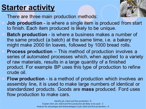 Image result for Flow Production Examples