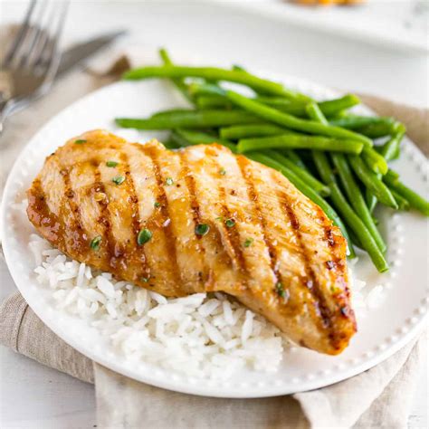 Grilled Teriyaki Chicken Breasts - The Cookie Rookie®
