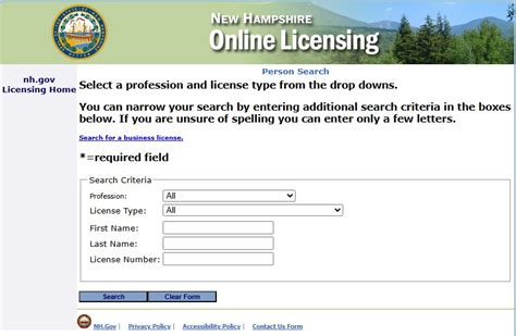 Apply for a Liquor or Tobacco License | NH Liquor Commission: Division ...