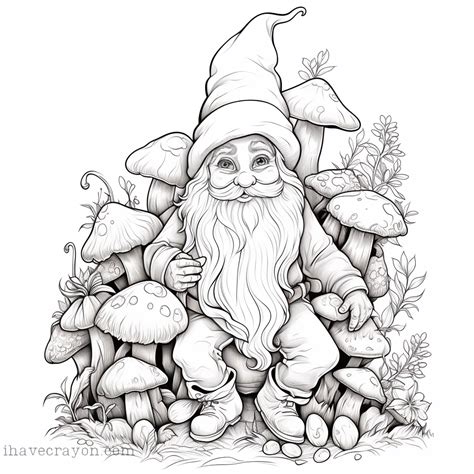 Gnome Coloring Pages! Free Download And Print! – I have crayon