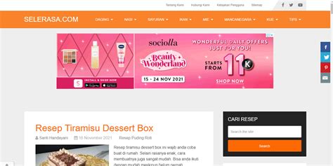 website resep masakan