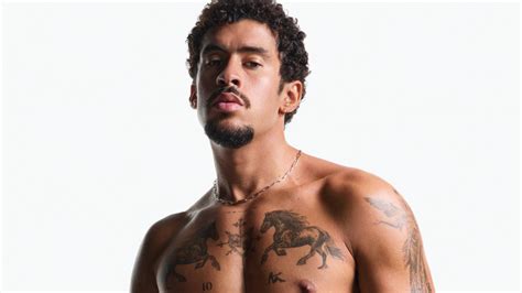Bad Bunny Strips Down, Shows Off Tattoos in New Calvin Klein Campaign