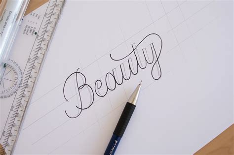 Calligraphy Letters For Beginners With Normal Pen