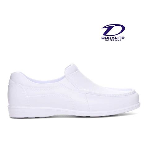 Duralite Raul loafer shoes in white for mens | Lazada PH
