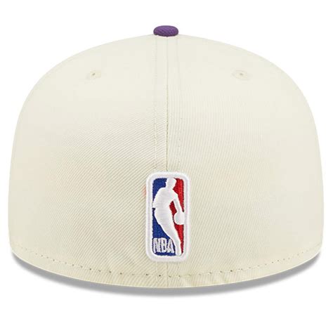 Buy Men's New Era Cream/Purple Los Angeles Lakers 2022 NBA Draft ...