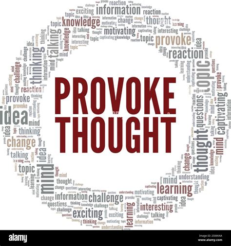 Thought Provoke Synonym