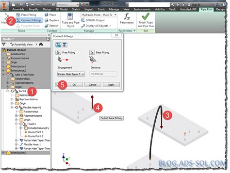 Image result for Inventor Hose Routing Tutorial