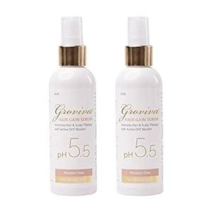Buy Groviva Hair Gain Serum 100 ml Pack of 2 Online at Low Prices in ...