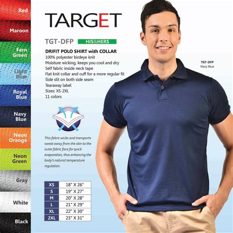 Target Drifit Polo Shirt – Tee Lane PH