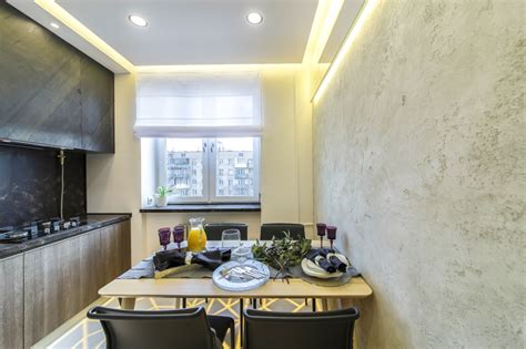 Decorative plaster TRAVERTINO in the interior