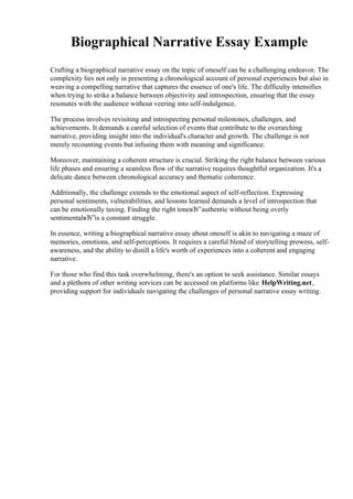 Background Information of Your Life Example 的图像结果