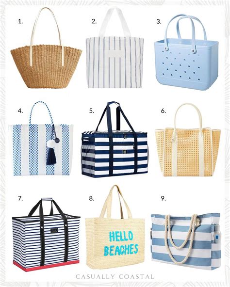 Beach Bag Totes Full of Summer Vibes - Casually Coastal