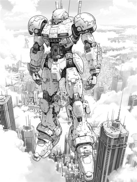 Image result for Futuristic Robot Drawing