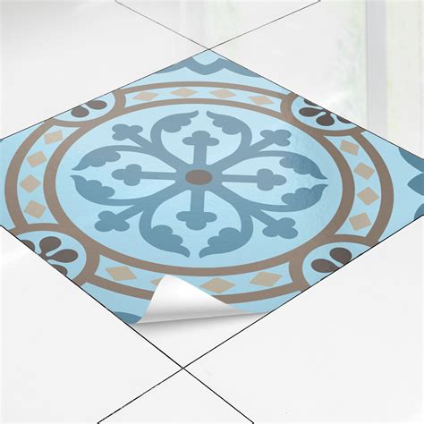 Floor Tile Decals Delft Tile Decal StickPretty