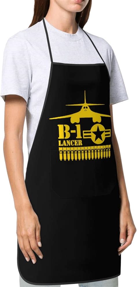Buy Air Force Bomber Tee B-1 Lancer Apron Mens Womans Bib For Grill Wai ...