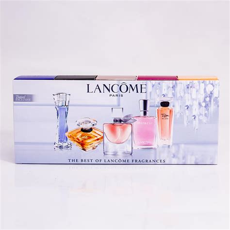 Lancome Coffret :Miracle EdP 5 ml + Trésor EdP 7,5 ml + La Vie est ...