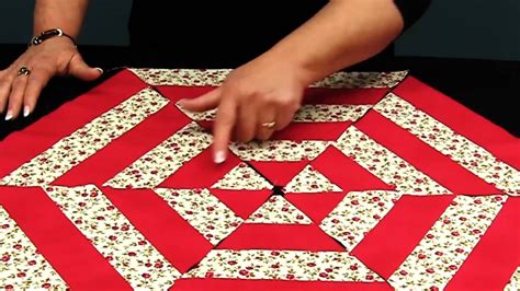How to Use a Quarter Square Triangle Ruler for Quilting 的图像结果