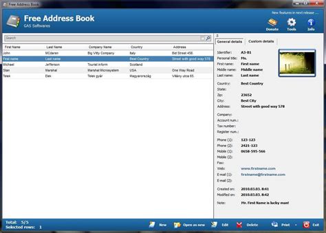 Image result for Address Book On PC