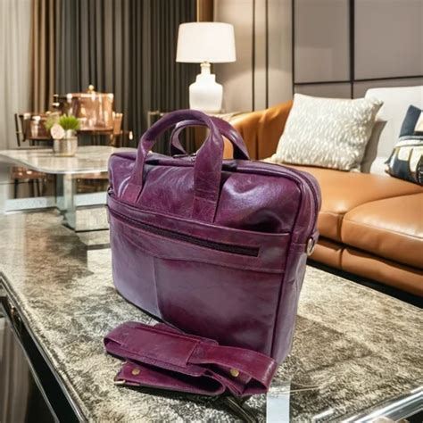 Laptop Begs - Office Laptop Leather Bag Manufacturer from Kanpur